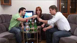 naive redhead relaxed guys