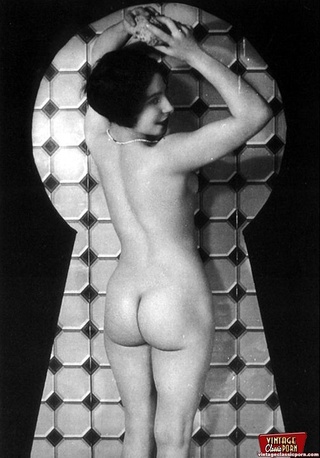 vintage ladies performing naked