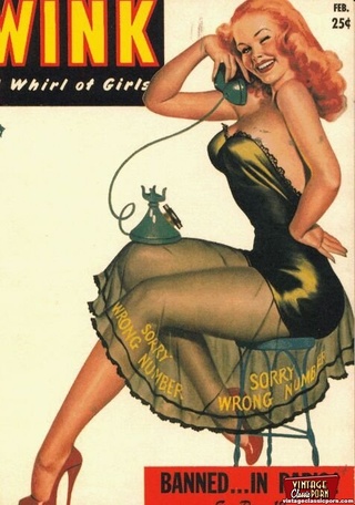 erotic vintage magazine cover