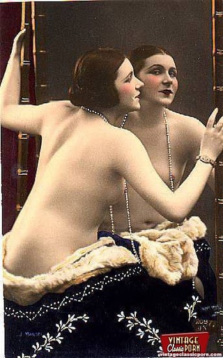 auténtico cachonda vintage chicas