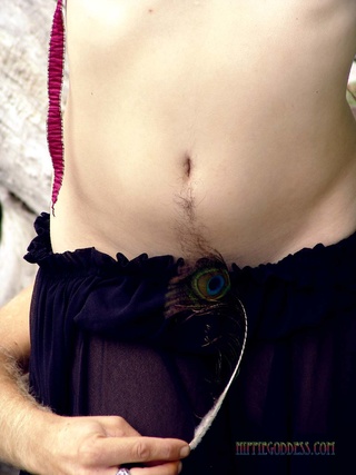 sexy hippie couple long