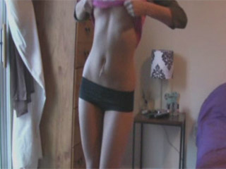 morgan sexy topless dance