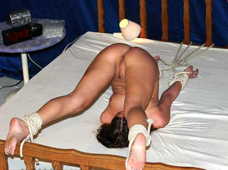 slave sluts hogtied and