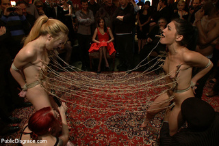 tied humiliated slave babes