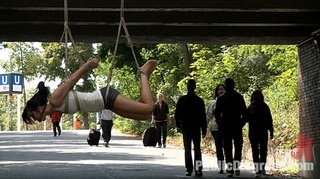 petite enslaved babe helplessly