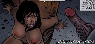 morena atada pole polla