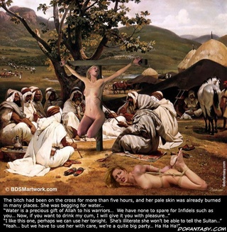 slave cross hours begging