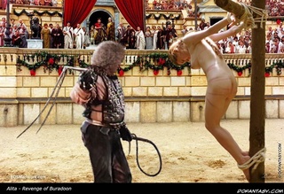 roman noble men enjoying