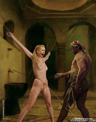 captured white slave girls