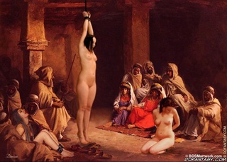 western slave girls hung