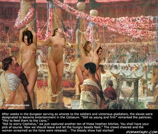 freshly captured slaves stripped