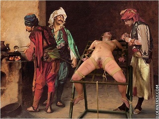 western slave girls violated