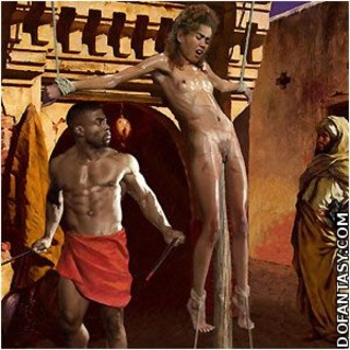 blancas esclavos atadas desnudas
