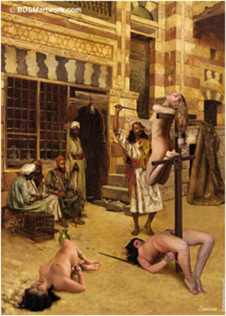 white slaves preapred serving
