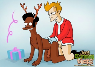 simpsons santa clauses making