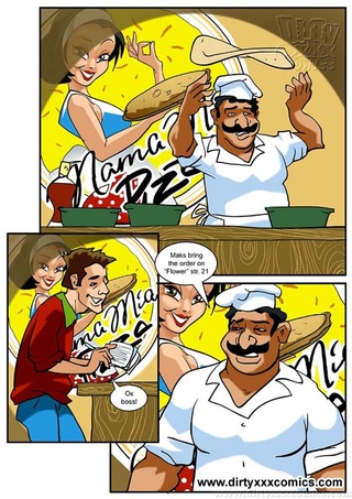 pizza guy get lucky