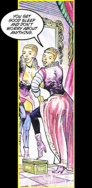 depicted orgy