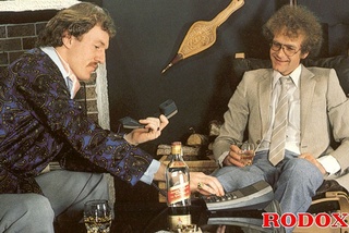 retro group horny people