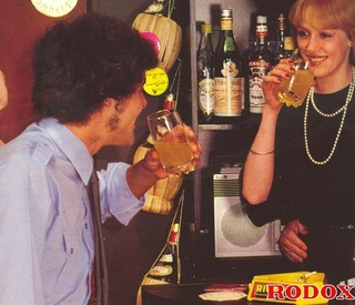 seventies couples dirty bar