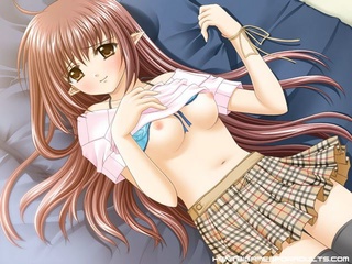 calientes anime nena giving
